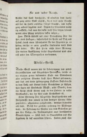 101-114, Adelsgeist