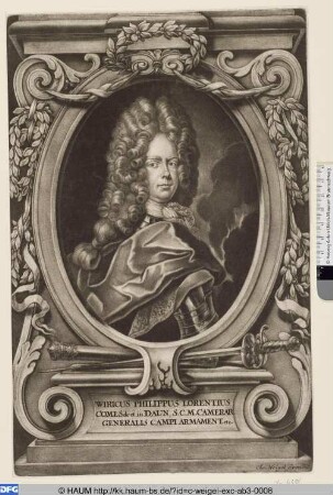 Wiricus Philippus Lorentius de Daun