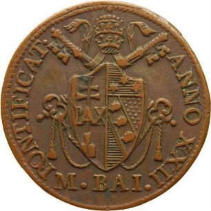 ½ Baiocco (Mezzo Baiocco)