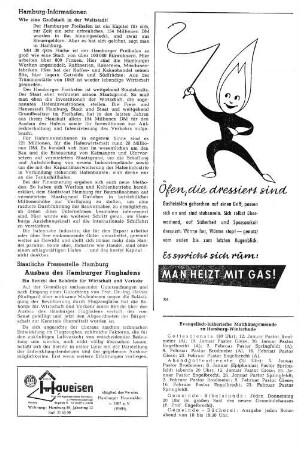 Hamburg Informationen Wie eine Großstadt in der Weltstadt!