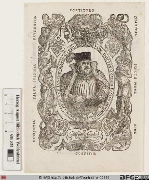 Bildnis Julius, Herzog zu Braunschweig-Lüneburg-Wolfenbüttel (reg. 1568-89)