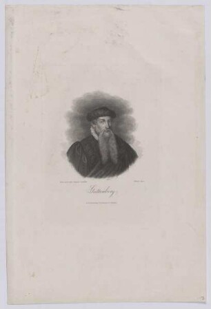 Bildnis des Johannes Guttenberg