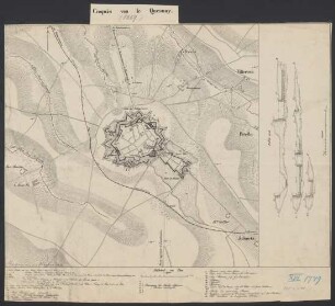 Croquis von Le Quesnoy : [Ingenier-Komitec?]