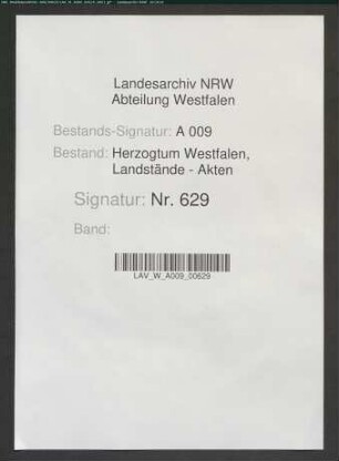 Landtagsabschied (doppelt)