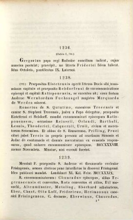 Albert von Beham und Regesten Pabst Innocenz IV.