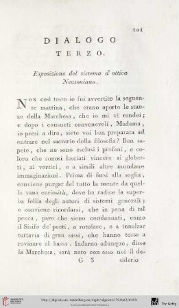 Dialogo terzo