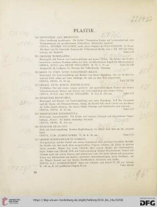 Plastik (Nr. 710-734)