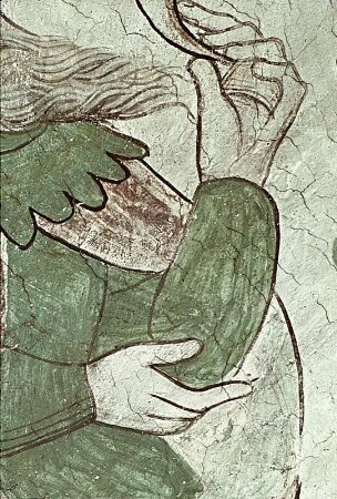 Das Lamm Gottes, umrahmt von Erzvätern, alttestamentlichen Königen und Propheten, dem Judas Thaddäus und der Verkündigung an die Hirten