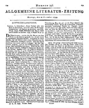 Rosalia und Cleberg auf dem Lande. Offenbach: Weiss u. Brede 1791
