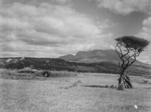 Mount Hanang : Blick auf den Mount Hanang.