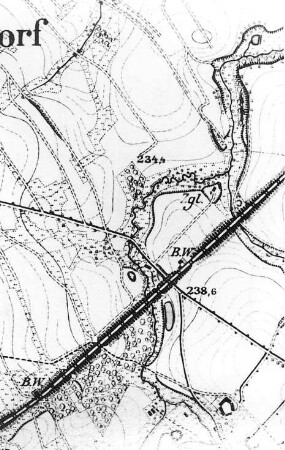 Markersdorf-Pfaffendorf. Meßtischblatt, Sekt. Görlitz?, 1886