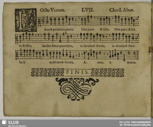 LVII. Laus et perennis gloria