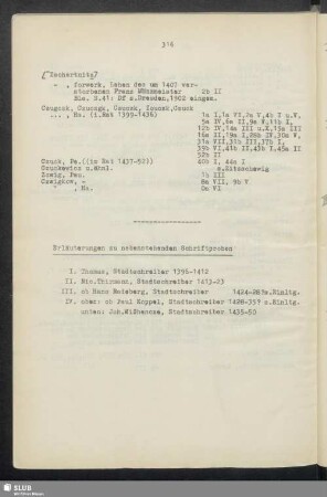 Erläuterungen zu nebenstehenden Schriftproben
