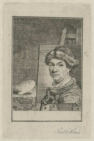 Bildnis des Johann Rudolph Daelliker