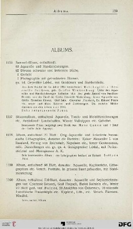 Albums (Nr. 1156-1162)