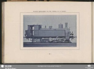 3/3 gek. Tender-Locomotive für den Kölner Bergwerks-Verein