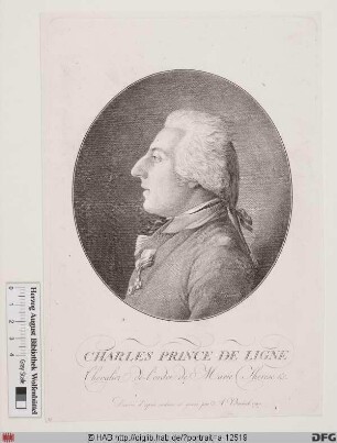 Bildnis Charles-Antoine-Joseph Lamoral, prince de Ligne
