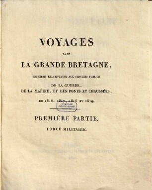 Force militaire de la Grande-Bretagne, 1. Constitution de l'armée