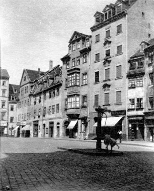 Leipzig: Alte Häuser am Matthäikirchhof