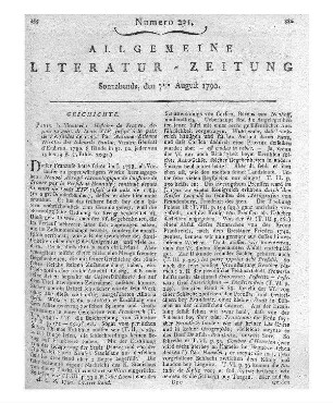 Salzmann, C. G.: Sebastian Kluge. Ein Volksbuch. Leipzig: Crusius 1790