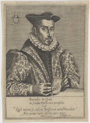 Bildnis des Barnabae Brissonius