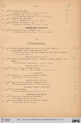 III. Ornamente (Nr. 327-492)