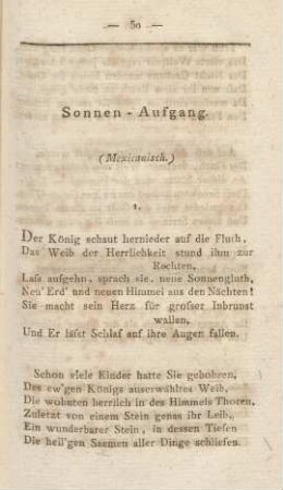 Sonnen-Aufgang