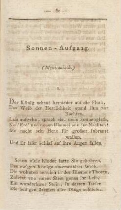 Sonnen-Aufgang