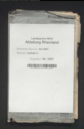 Französische Requisitionen im linksrheinischen Kurköln
