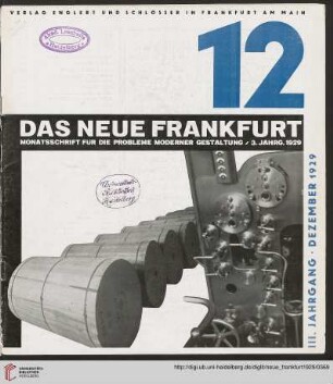 Heft 12 (Dezember 1929)