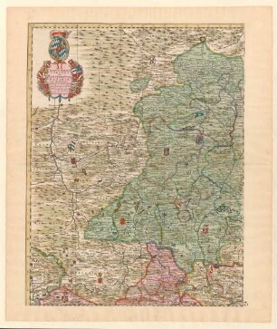 Sacri Imperii Romani Circuli et Electoratus Bavariae cum Finitimis Geographica Descriptio : cum Privilegio D. D. Ordinum Generalium ut et Hollandice West-Frisiaequae