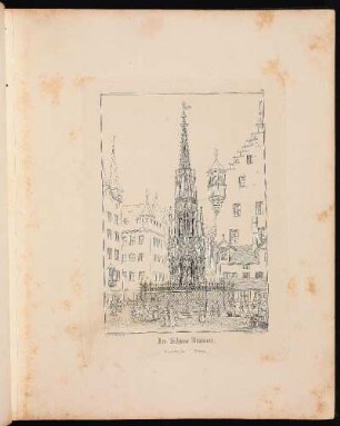 10. Der Schöne Brunnen. - Schöner Brunnen, Nürnberg
