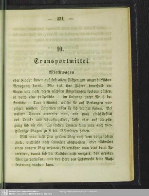 10. Transportmittel