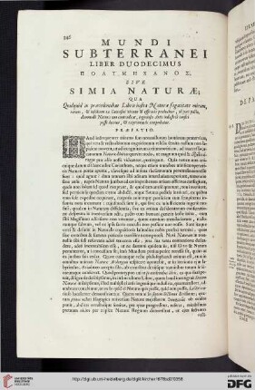 Liber duodecimus: Polymechanos, sive simia natura
