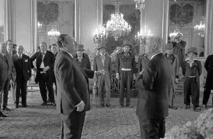 Drais-Ralley Straßburg - Karlsruhe als Werbemaßnahme für die Bundesgartenschau 1967.