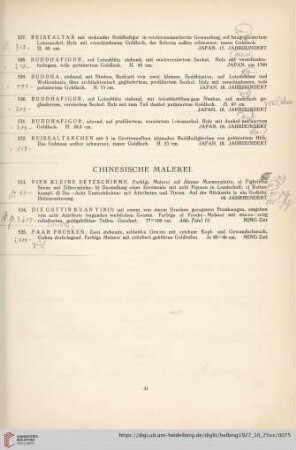 Chinesische Malerei (Nr. 533-535)