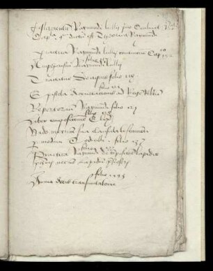[Verzeichnung von Werken des Raimundus Lullus]