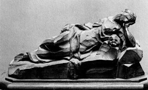 Liegende weibliche Figur