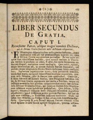 159-165, Caput I