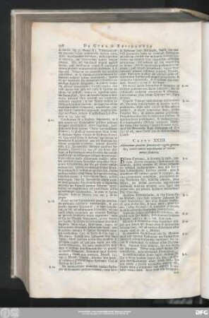 Caput XXXII. Adiiciuntur quaedam sententiae & regulae generales, contra omnia impedimenta & avocamenta secularia.