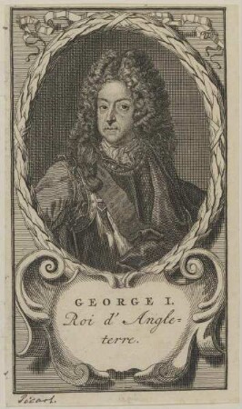 Bildnis des George I., König von England