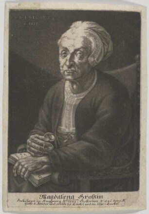 Bildnis der Magdalena Grossin