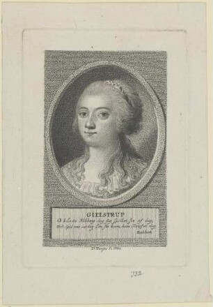 Bildnis der Cathrin Marie Gielstrup