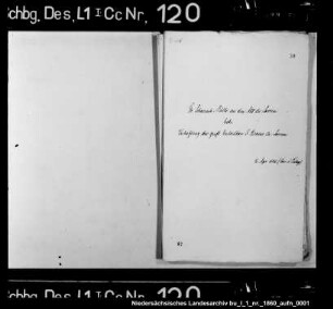 Gefangennahme des gräflichen Untertan Johann Busse zu Wiedensahl durch den Abt von Loccum