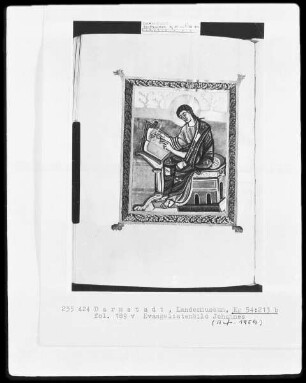 Evangeliar, angeblich aus Sankt Andreas zu Köln — Johannes, Folio 189verso