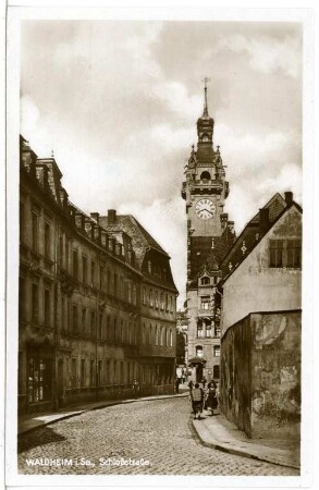 Waldheim. Schlossstraße
