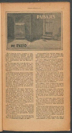 Paisajes de estío