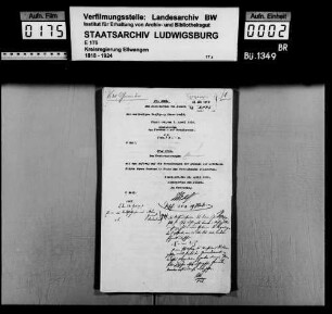 Unterbringung überzähliger Reichsbeamter in den Ländern