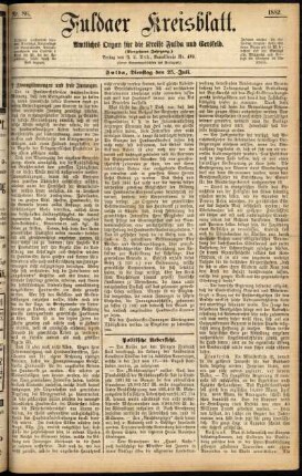 Ausgabe vom Dienstag, den 25. Juli 1882.
