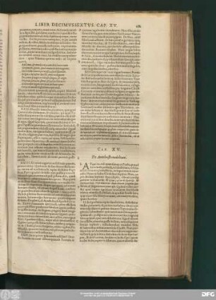 Cap. XV. De Antichristi crudelitate.